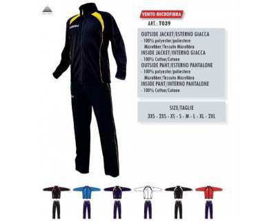 Tuta Vento Micofibra